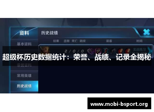超级杯历史数据统计:荣誉、战绩、记录全揭秘 超级杯历史数据统计:荣誉、战绩、记录全揭秘